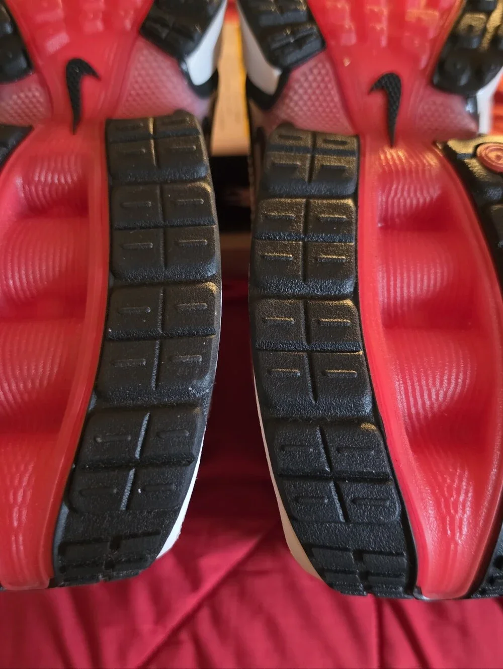 Nike FIRE! NWOB! Air Max DN SE in University Red/White. Sz 13